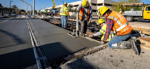 Fiber-Reinforced Concrete replaces rebar in Phoenix Valley Metro Light Rail Extension
