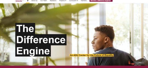 photo of The Difference Engine ASU website