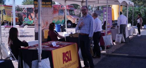 Connect at ASU Research Park event booths 