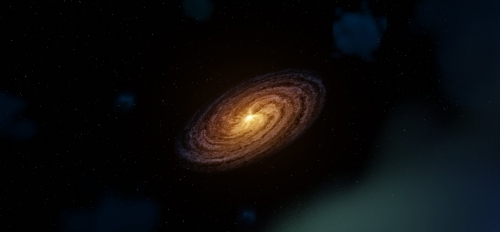 Illustration of a galaxy.