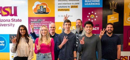 ASU students serve as teaching fellows for the cloud computing course