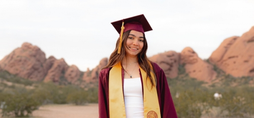 ASU grad Hannah Jackson learned the value of leadership during her time as a Sun Devil