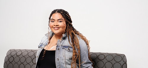  Kiarra Spottsville was named an Outstanding Undergraduate Student for the spring 2021