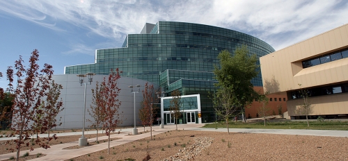 Exterior of the Los Alamos National Laboratory building.