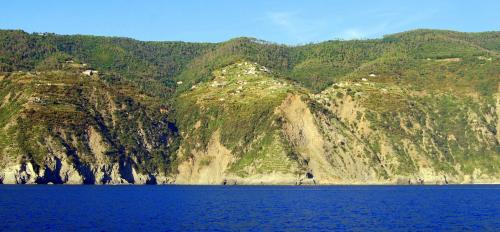 photo of coast in Liguria, Italy