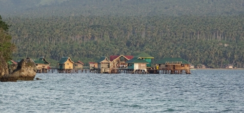 Sama village on the water.