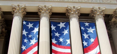 Flag and columns