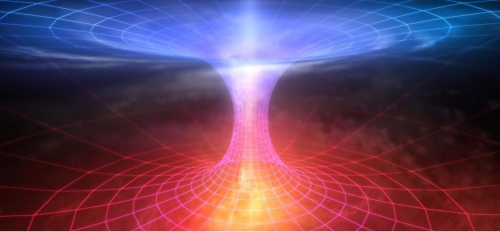 Digital graphic of quantum phenomenon.