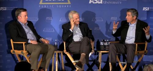 Arizona State University, President Michael Crow, Sir Malcom Grant, Dr. Denis Cortese