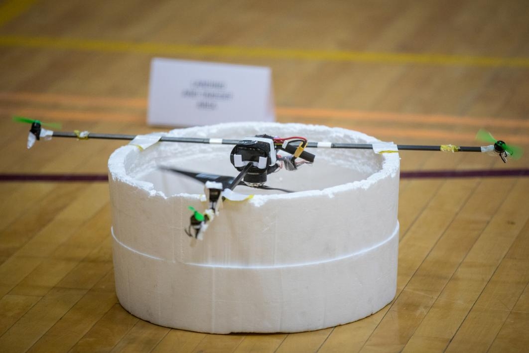 Student-built drone