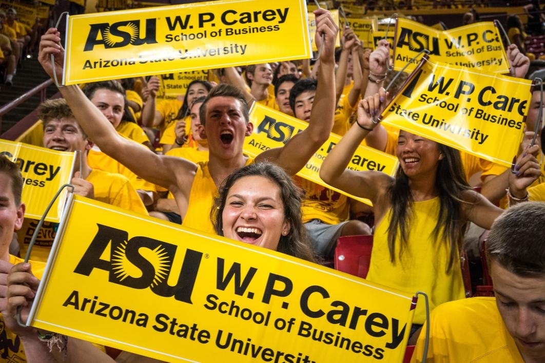 WP Carey students at Sun Devil Welcome