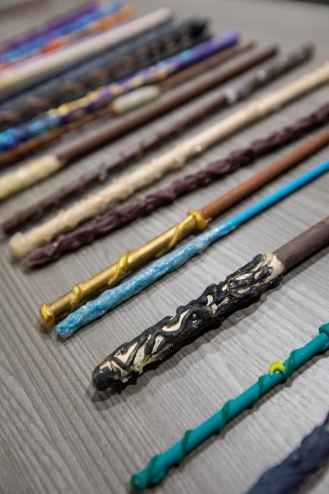 Wands made by ASU's DA / Photo by Charlie Leight/ASU Now