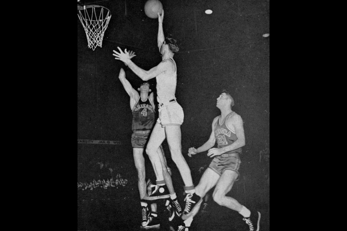 1950 ASU-UA basketball photo