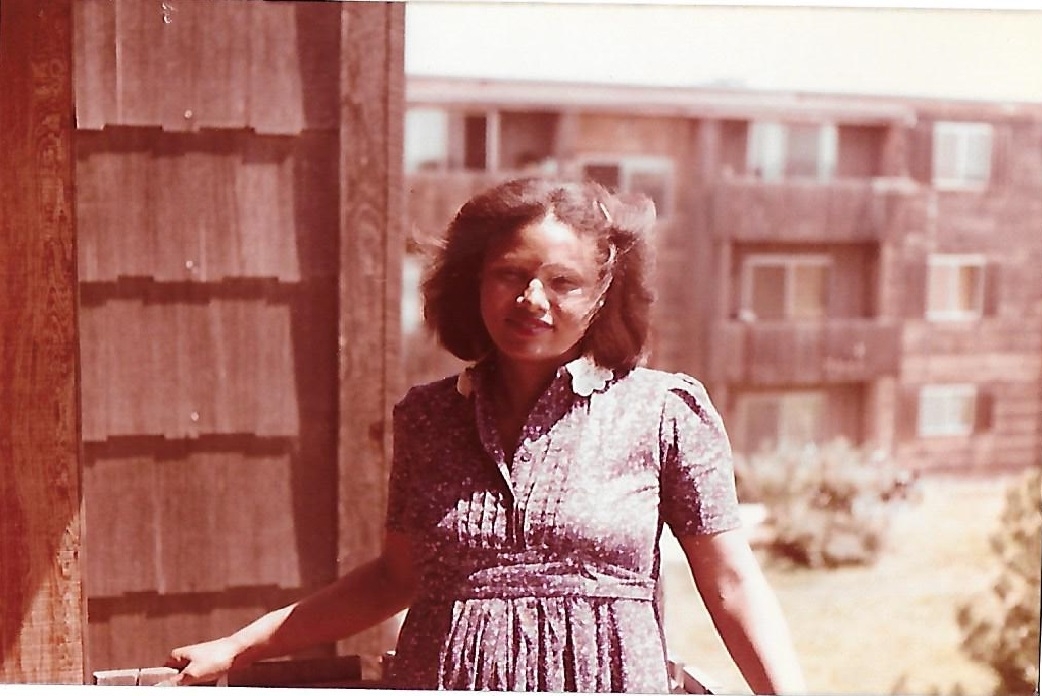 Photo of the late ASU Professor Elsie Moore as a youth in Omaha, Nebraska.