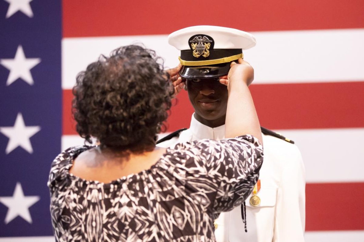 Naval Science Commissioning Ceremony