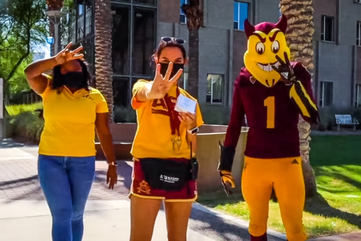 Photo gallery ASU activities and first days of class for fall