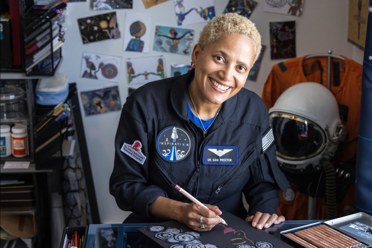 ASU alumna and SpaceX astronaut Sian Proctor