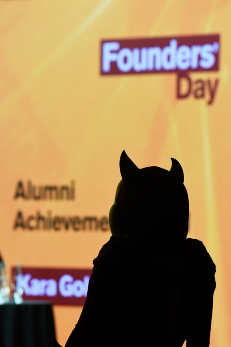 Sparky at Founders' Day