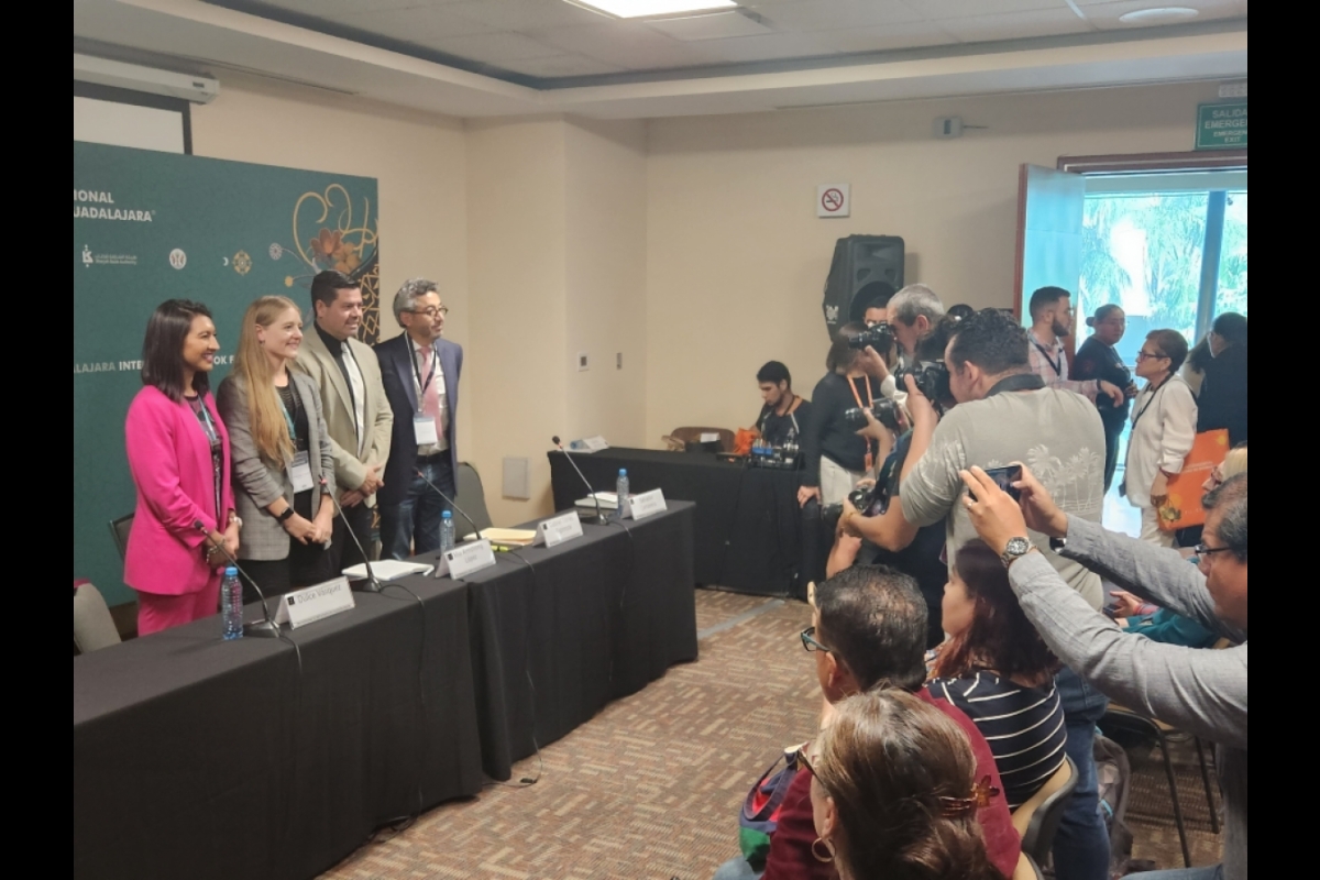 ASU reps at Guadalajara book fair panel