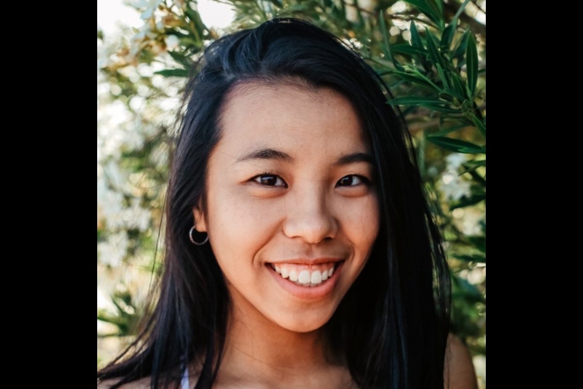 Portrait of ASU student Madeleine Zheng.