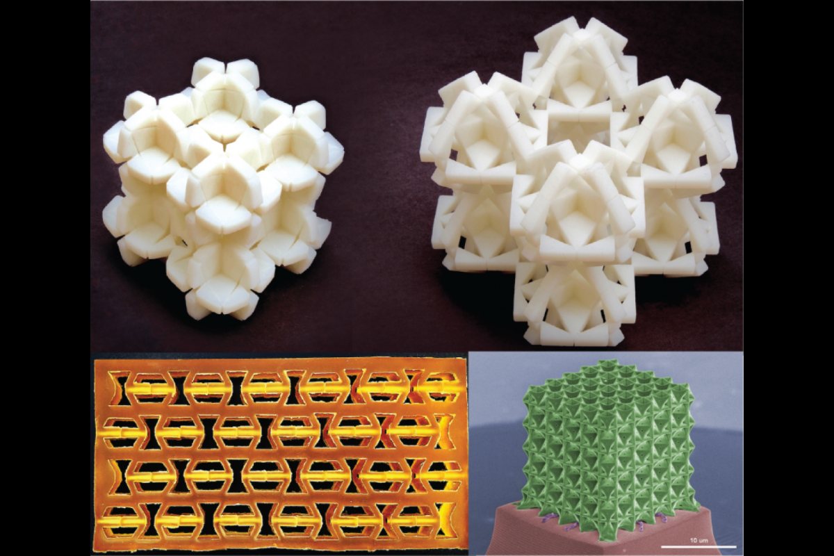 Examples of metamaterial structures.