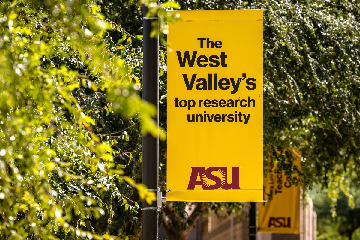 Banner that says The West Valley's top research university