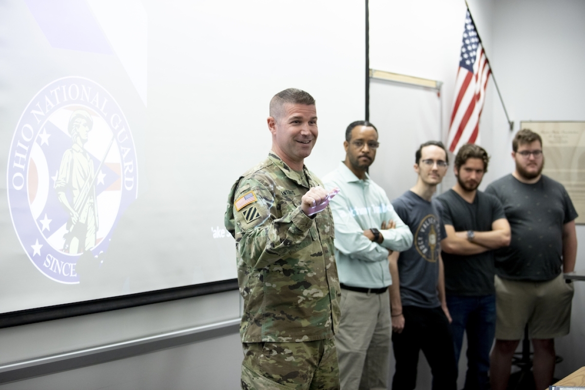 Hacking for Defense students solve real world problems for the Department of Defense