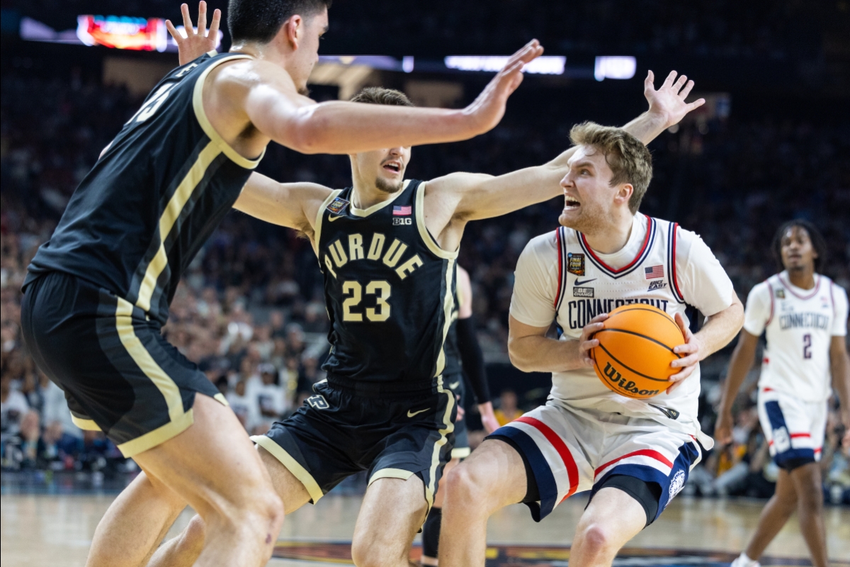 Purdue and UConn play against each other in Final Four
