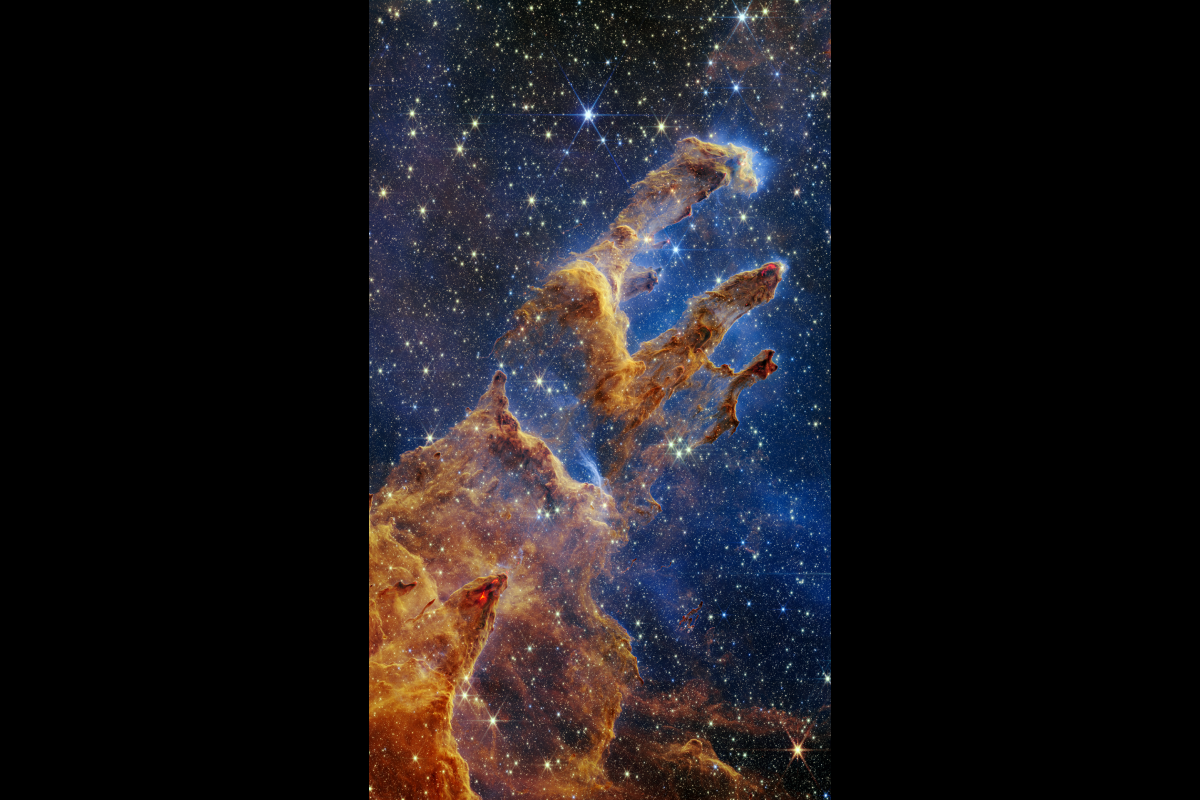 A star nebula