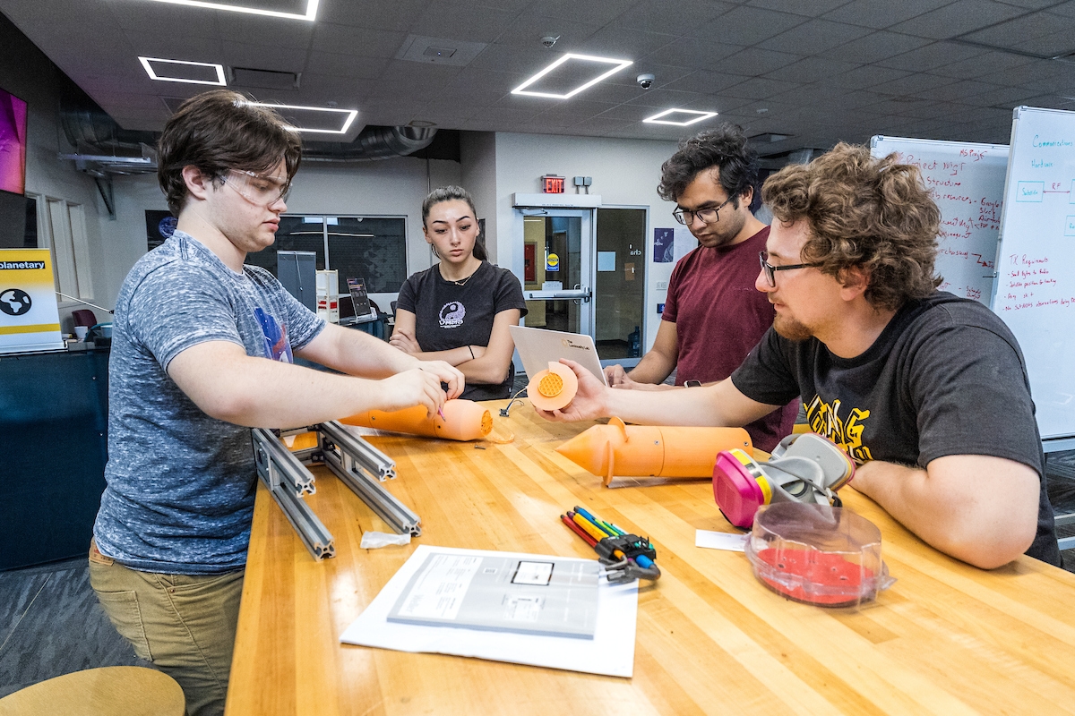 ASU students work on NASA's BIG Idea Challenge competition