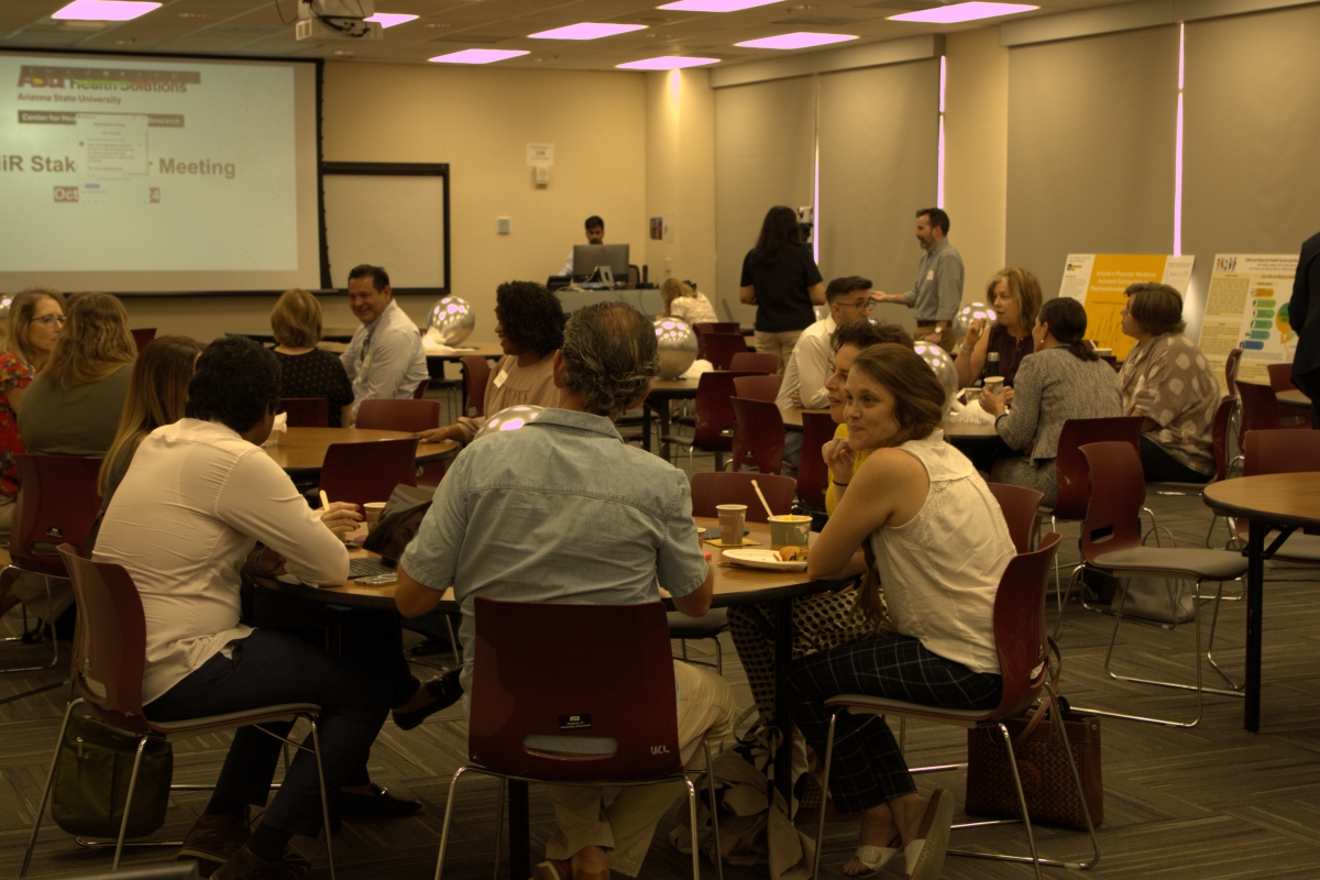 Guests at the 25th Annual CHiR Stakeholder meeting. Photo Courtesy of the College of Health Solutions.