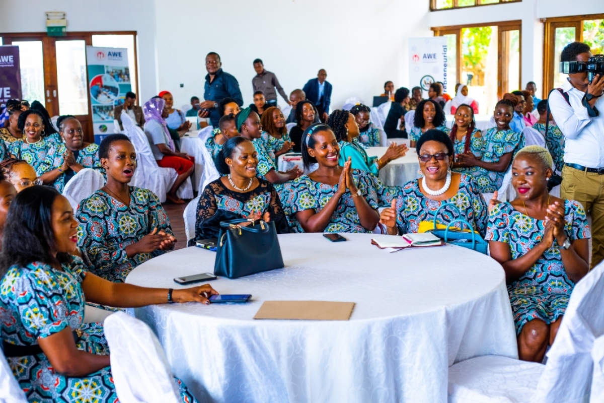  Academy of Women Entrepreneurs (AWE) in Tanzania.