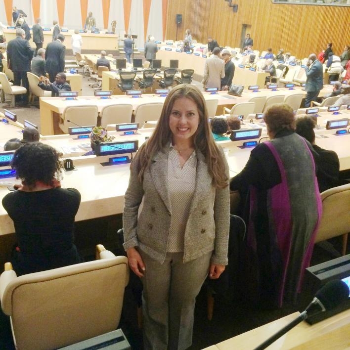 At the United Nations
