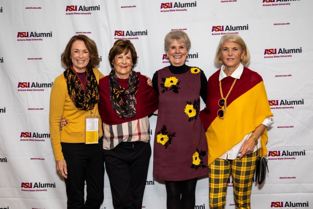 Graduates from the classes of 1970 and 1971 during their Golden Reunion celebration.