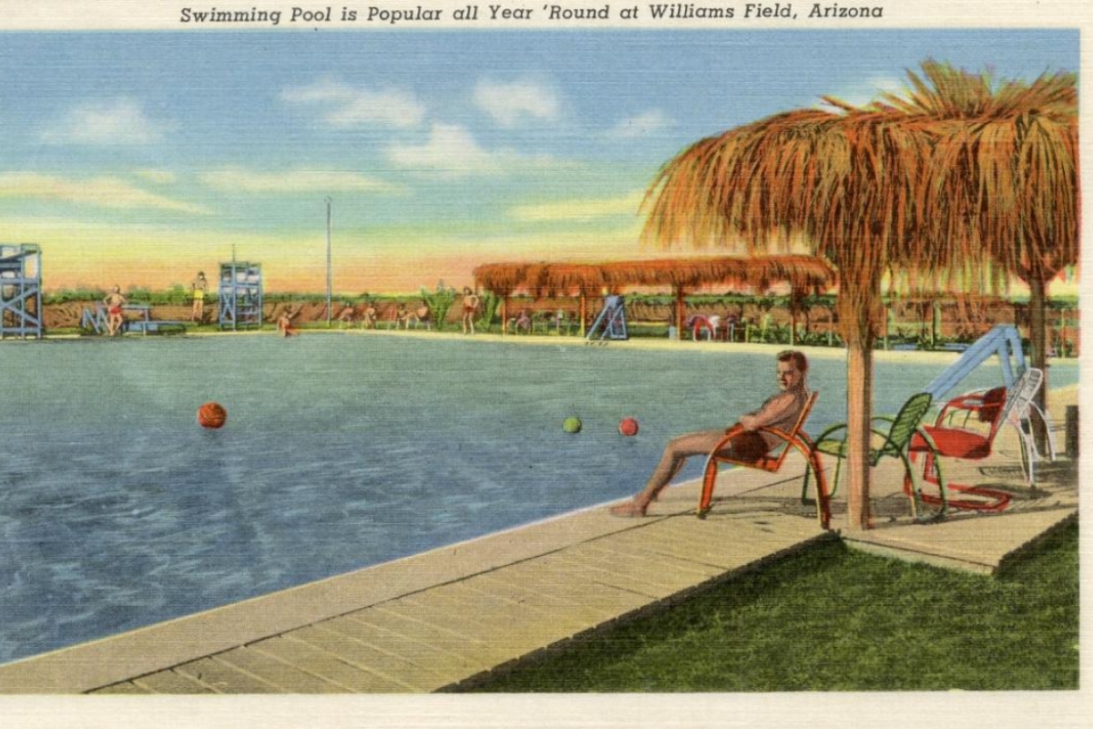 promotional image of pool at Williams Air Force Base