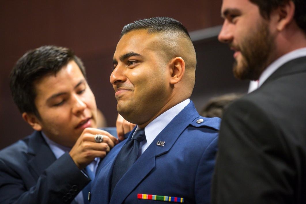 Spring 2016 Air Force ROTC Commissioning Ceremony