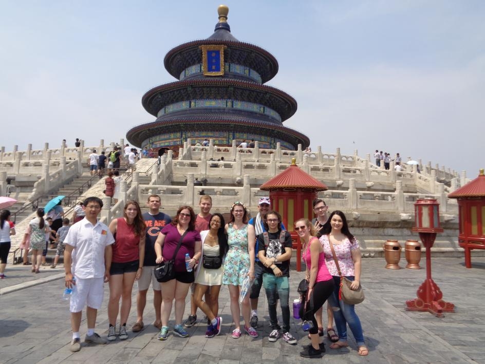 ASU students held month-long English-speaking internships in Beijing