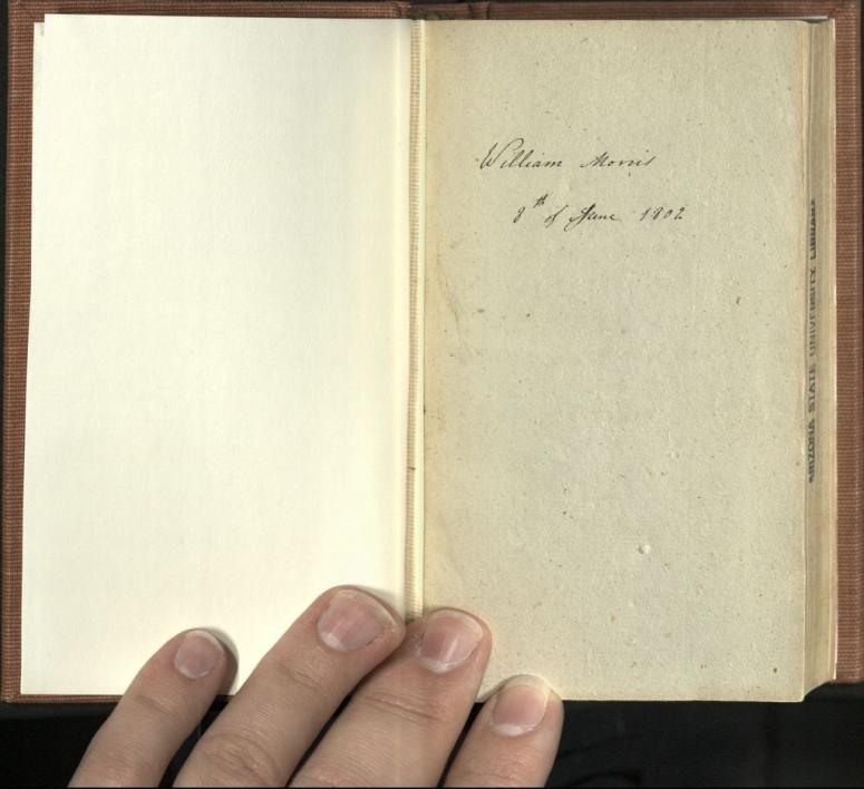 inscription inside book