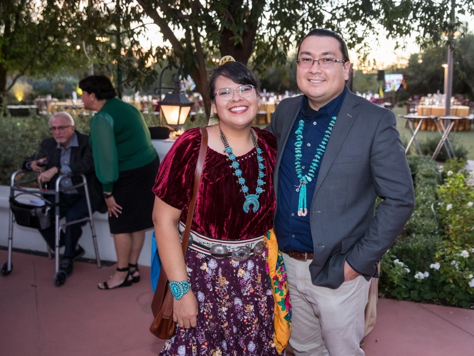 ASU alumna Denee Bex (left) and husband Brian Bex at the College of Health Solutions' inaugural Celebration of Health event.