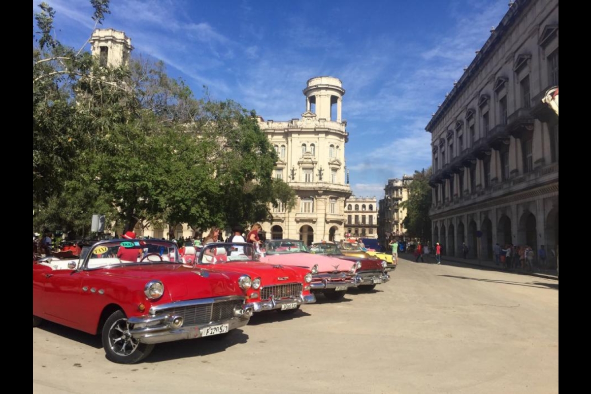 Vintage cars in Cuba