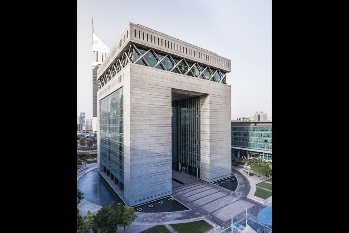 exterior of a building in the DIFC Innovation Hub, a major part of the Dubai Future District 