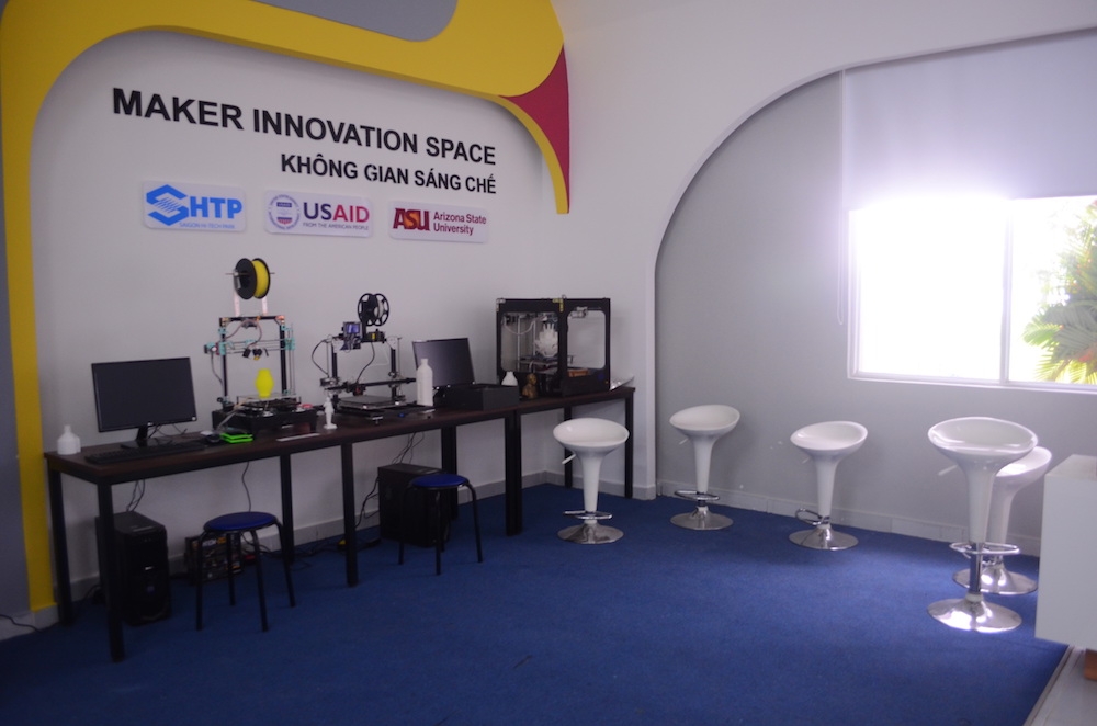 Photo of the inside of the Maker Innovation Space