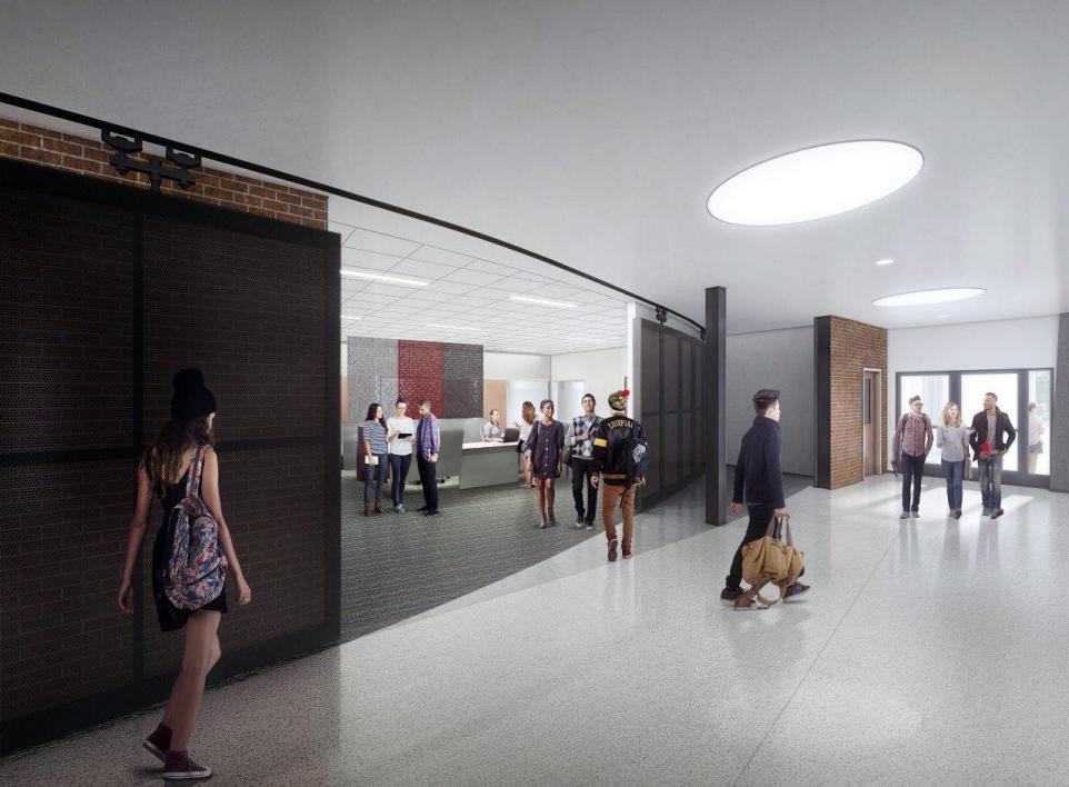 Rendering of Futures Center in Armstrong Hall