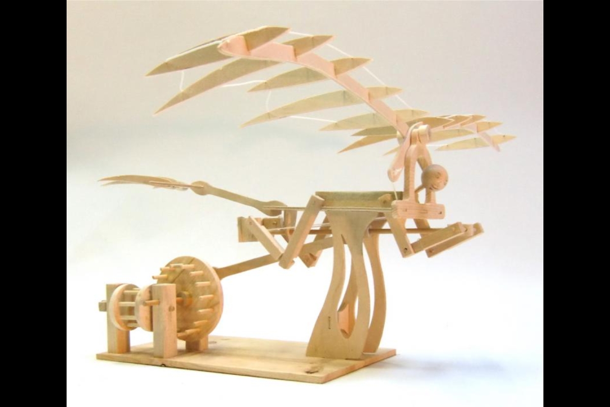 Leonardo's Ornithopter model
