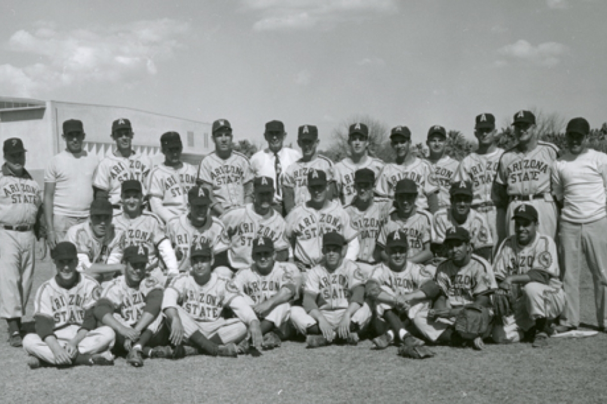 Arizona State Baseball Uniform — UNISWAG