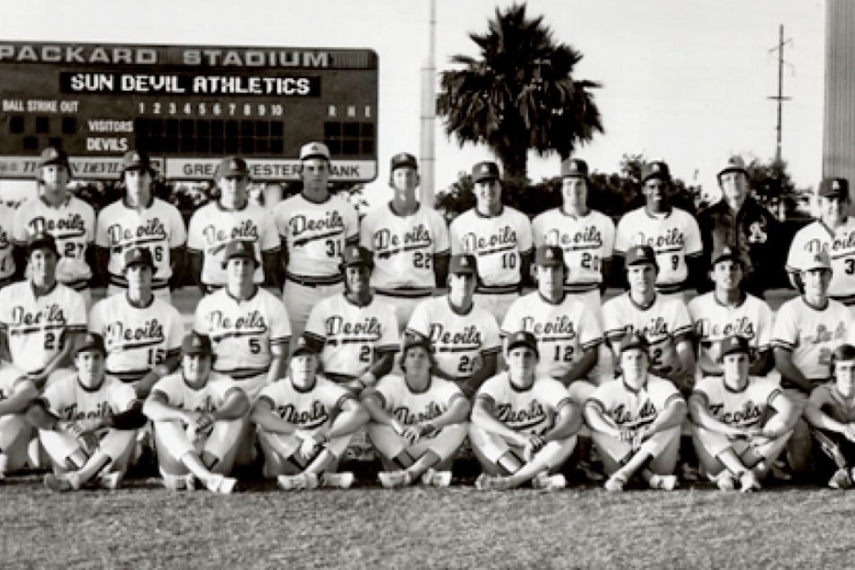 From Bulldogs to Sun Devils: baseball uniforms throughout the years