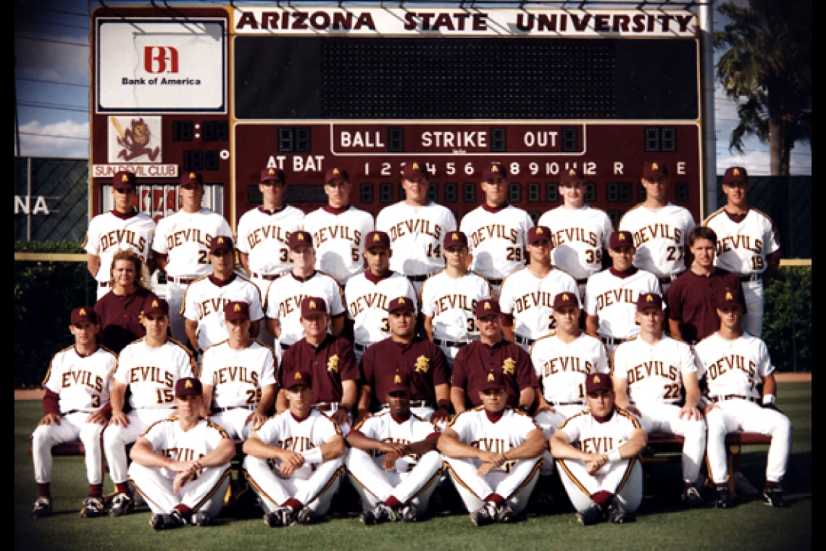 Arizona State Baseball Uniform — UNISWAG