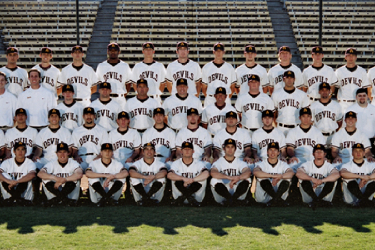 Arizona State Baseball Throwback Uniform — UNISWAG