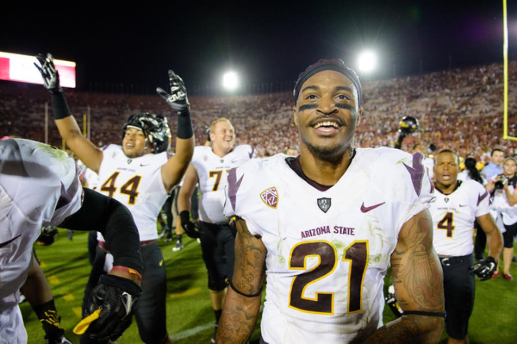 Jaelen Strong catches Hail Mary as time expires to lift ASU past USC