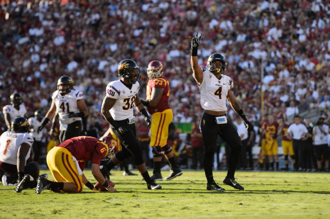 Jaelen Strong catches Hail Mary as time expires to lift ASU past USC